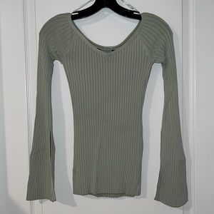 Sage NEVER WORN bcbg top